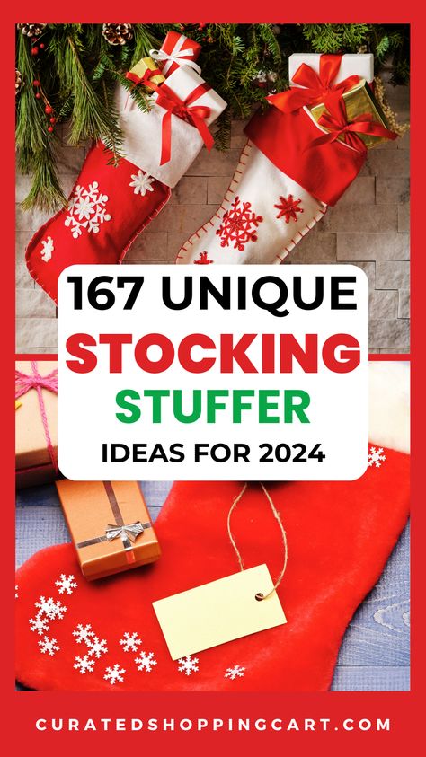 Looking for thoughtful stocking stuffer ideas for Christmas 2024? This guide features 167 unique, fun, and practical gift ideas for everyone, from kids and teens to adults. Whether you're searching for small gifts for your family, friends, or even pets, these stocking stuffers will make the holiday season extra special. Stocking stuffers for men, women, holiday gifts for kids, stocking fillers for teens, inexpensive Christmas gifts, small Christmas presents, stocking ideas for adults. Creative Gifts Christmas, Questions To Ask For Christmas Gifts, Stocking Gifts For Friends, Small Christmas Gifts For Adults, Sister Stocking Stuffers, Christmas Presents From Santa, Funny Christmas Stocking Ideas, Small Stocking Stuffer Ideas, Fun Christmas Stocking Ideas