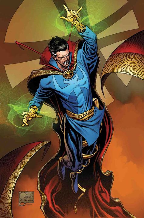 To commemorate 400 issues of Doctor Strange, Marvel Chief Creative Officer Joe Quesada provides variant to mark occasion. Doctor Strange Comic, Joe Quesada, Doctor Strange Art, Doctor Strange Marvel, Comic Manga, Bd Comics, Marvel Comic Universe, Marvel Comic Character, Dr Strange