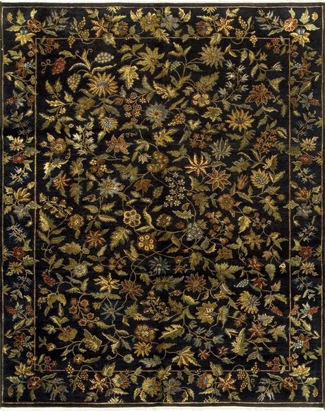 Dharma Collection Leslie con Black Rugs For Library, Witchy Room Rugs, Black Orange Rug, Maximalist Decor Area Rugs, Dark Academia Interior Design Area Rugs, Dark Academia Area Rug, Dark Vintage Rug, Brown Vintage Rug, Dark Academia Rug Aesthetic