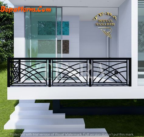 Home Decor Balcony Renovation Grill Design Ideas Interior Design Main Gate Ideas, Modern Gate Design, درابزين السلم, Gate Design Ideas, Best Exterior House Paint, Design Balcony, Iron Balcony Railing, Balcony Glass Design, Gate Wall Design