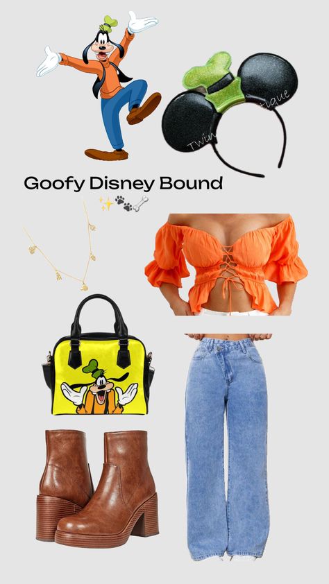 Goofy Disney Bound Goofy Outfits, Goofy Disney, Disney Bound Outfits, Disney