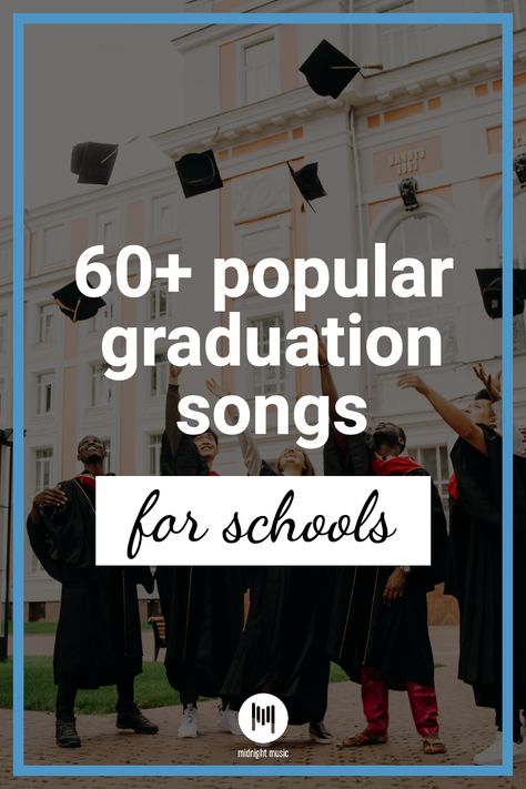 Have you heard this question recently? “Does anyone have any great graduation song suggestions??” I've compiled a list of the most popular graduation song suggestions for schools from across social media in this blog as well as added links to their Youtube videos! *Bonus* - I've also recently added all of these songs to a handy Spotify playlist which you can find in the blog! Songs To Post For Graduation, Graduation Music Playlist, Senior Songs Graduation, Songs For Senior Year, Graduation Slideshow Songs, Graduation Songs High School Senior Year, Graduation Video Songs, Song Quotes For Graduation, Grad Party Playlist