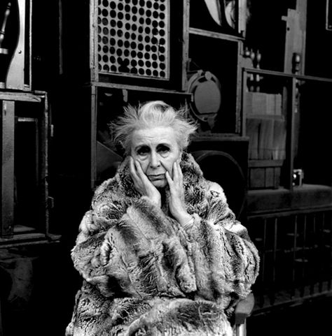 http://www.artlyst.com/articles/louise-nevelson-a-rare-female-new-york-midcentury-art-star Louise Nevelson: A Rare Female New York Mid-Century Art Star Diana Cooper, Louise Nevelson, Peggy Guggenheim, Cecil Beaton, Richard Avedon, My Fair Lady, Outdoor Sculpture, Abstract Expressionist, Famous Artists