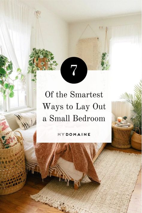 Small Bedroom Layout Ideas, Cozy Small Bedrooms, Simple Bed Designs, Bedroom Ideas For Small Rooms Cozy, Small Guest Bedroom, Small Bedroom Layout, Bedroom Arrangement, Small Bedroom Decor, Simple Bed