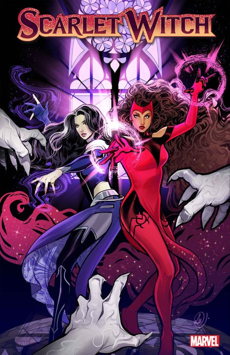 Scarlet Witch Comic Cover, Agatha Harkness Outfit, Agatha Harkness Comic Art, Scarlet Witch Poster, Scarlet Marvel, Scarlet Witch Comic, Agatha Harkness, Scarlet Witch Marvel, Scarlett Witch