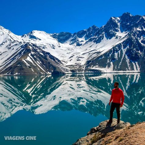 Cajón del Maipo e Embalse El Yeso: Tour Imperdível em Santiago do Chile no inverno Santiago Chili, Snowy Pictures, Chile Travel, Santiago Chile, Ushuaia, Future Travel, Photo Idea, Travel Goals, Holiday Travel