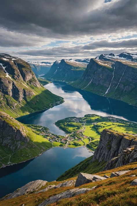 10 Must-Visit Places in Norway for an Unforgettable Trip! Lofoten, Bergen, Norway Beautiful Places, Norse Aesthetic, Norway Culture, Norway City, Norway Photography, Oslo Opera House, Travel Norway