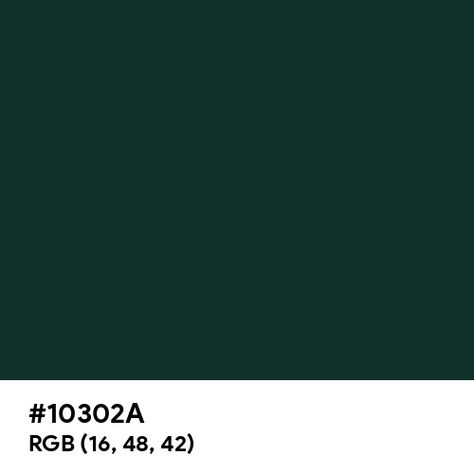 #10302A color name is Phthalo Green Phthalo Green, Paint For Kitchen Walls, Split Complementary, Split Complementary Colors, Rgb Color Wheel, Rainbow Palette, Room Wall Painting, Kitchen Wall Colors, Bedroom Wall Paint