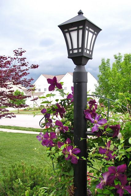 Front Yard Lighting, Garden Lamp Post, Outdoor Lamp Posts, House Lamp, Lamp Post Lights, Yard Lights, Light Pole, Backyard Lighting, Patio Interior