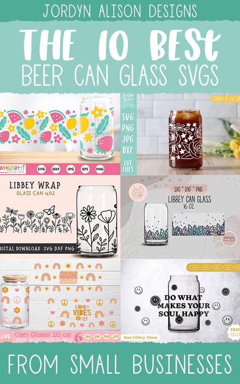 Look no further for the BEST Beer Can Glass SVG designs. From florals to butterflies and crystals - there's sure to be something you love! Beer Glass Cricut Ideas, Beer Can Svg Free, Free Beer Can Glass Svg, Svg For Glass Cups, Glass Jar Cricut Ideas, Cricut Projects Glass Cups, Free Glass Can Svg, Libbey Glass Can Svg Free, Cup Svg Ideas