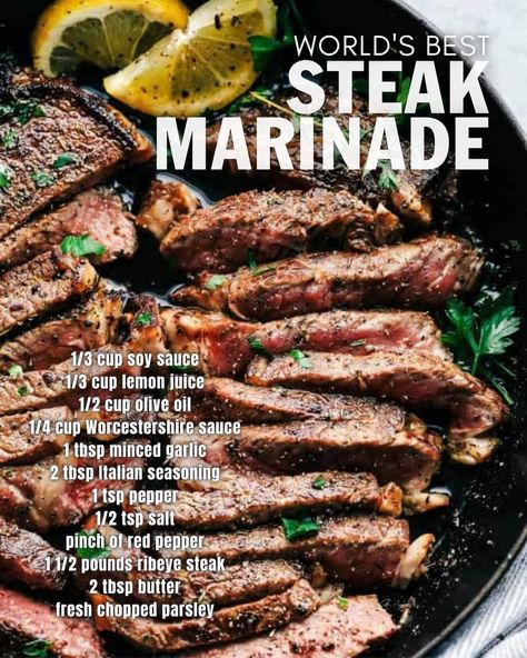 Round Steak Marinade, Sirloin Steak Marinade, Easy Steak Marinade Recipes, Sizzle Steak Recipes, Steak Marinades, Best Steak Marinade, Steak Marinade Easy, Sirloin Steak Recipes, Steak Dinners