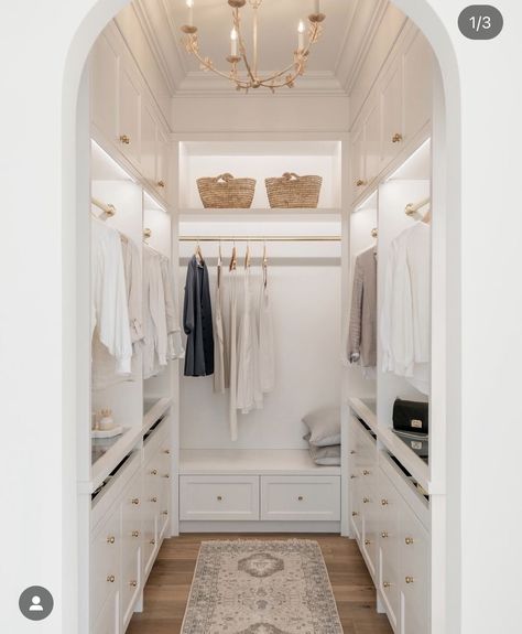 Small Walk In Robe Ideas, Small Walk In Robe, Walk In Robe Designs, Small Walkin Closet, Walk In Robe Ideas, Small Master Closet, Small Walk In Closet, Property Styling, Dress Room