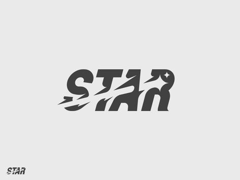 star star logo typography letter vector icon Logos That Stand Out, Star Logo Aesthetic, Logos With X Letter, Logos With Stars Design, Chrome Star Graphic, Star Word Tattoo, Star Logos Ideas, Logo Design Word, Logo With Star Design