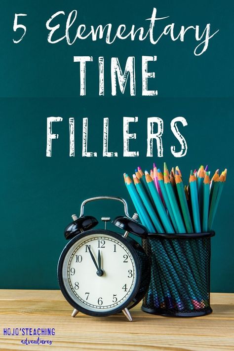 Time Fillers For Substitute Teachers, 3rd Grade Substitute Ideas, 1st Grade Substitute Activities, Time Fillers In The Classroom, 4th Grade Substitute Activities, Time Filler Games, Classroom Time Fillers, 5th Grade Tips, Teacher Clarity