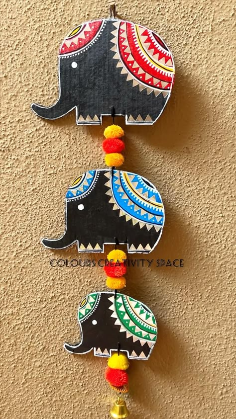 Elephant Wall Hanging / Cardboard wall art craft / #mirrorwork #mirrorsticker #cardboardcraft #art #craft #elephant #wallhanging #walldecor #wallart #walldecoration #easycraft #easydiy #homedecordiy #homecraft #diydecor #diydecorideas #homedecorideasdiy #homedecorideaslivingroom #homedecorideas #homedecor #diyhomedecor Cardboard Wall Art, Craft Elephant, Cardboard Wall, Elephant Wall Hanging, Craft Wall Art, Cardboard Craft, Diy Crafts Love, Cardboard Crafts Diy, Easy Diy Room Decor