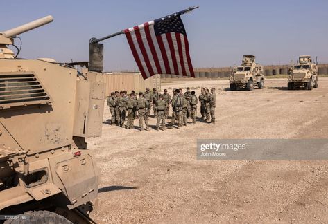 U.S. Army soldiers prepare to go out on patrol from a remote combat... News Photo - Getty Images Military Terms, Strategic Goals, Us Soldiers, United States Military, Army Soldier, Kamikaze, Security Service, Military Personnel, Military Army