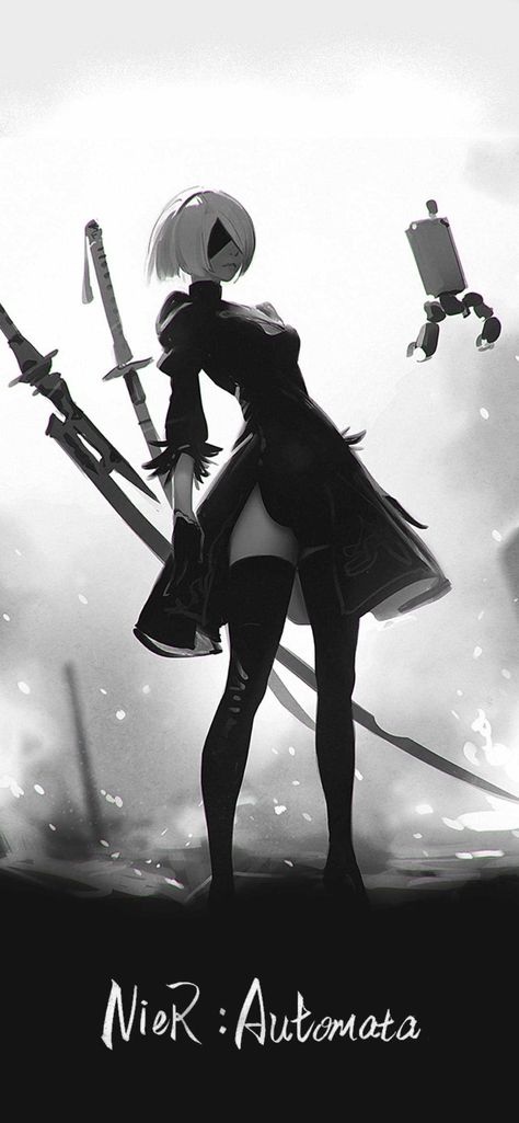 Kuvshinov Ilya, Ilya Kuvshinov, 2b Nier Autómata, Nier Automata, Character Wallpaper, Anime Meme, 판타지 아트, Painting Process, Teen Titans