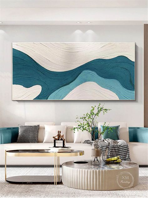 Abstract Wall Art Horizontal, Wall Canvas Painting Living Rooms, Modern Wall Pictures, Best Art For Living Room, Canvas For Wall Decor, Latest Paintings For Living Room, Horizontal Framed Art, Large Painting For Living Room, Painting Ideas In Living Room