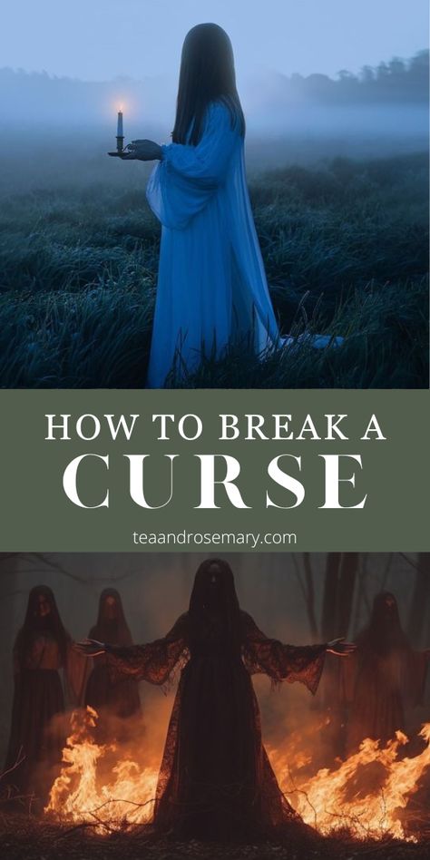 Curse Witchcraft, Breaking Curses, Break A Curse, Beginner Witchcraft, Witches Jar, Curse Spells, Witchcraft Spells, Occult Science, Witch Spell Book