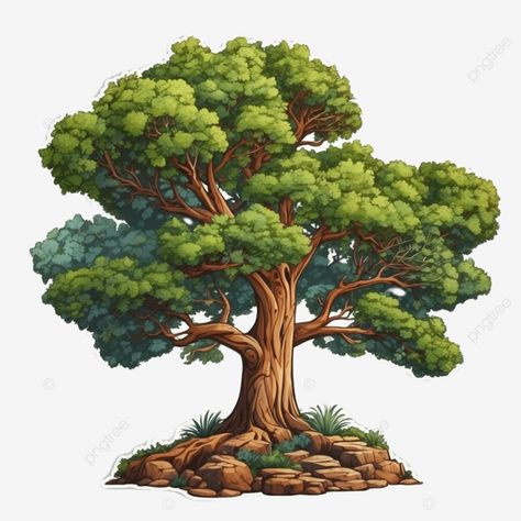 vectorized big green tree vectorized big green tree big tree png Big Trees Drawing, Cartoon Tree Png, Big Tree Landscaping, Big Tree Painting, Ghibli Tree, Big Tree Drawing, Tree Cartoon Images, Tree Reference, Tree Cartoon