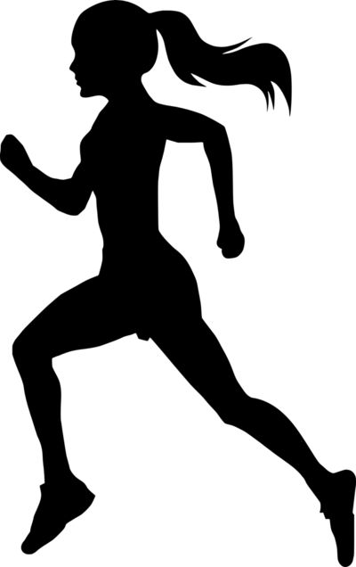 Running Clipart, Runner Silhouette, Running Pictures, Running Art, Female Runner, Running Silhouette, Clipart Free, Sport Art, Sports Graphic Design