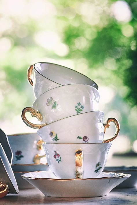 Essentials for Hosting a Charming Tea Party - Susan Said... WHAT?! Fancy Dishes, Dining Room Hutch, Antique Dishes, Another Love, Formal Dinner, Done With You, Family Heirloom, Something Beautiful, Staying Organized