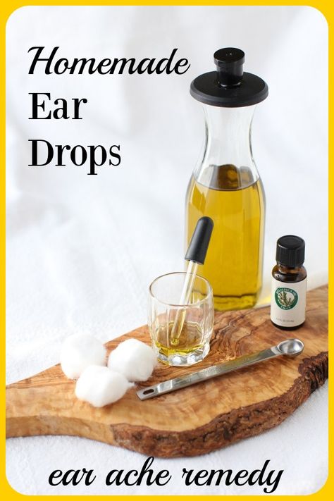 Quickly make homemade ear drops, and effective remedy for relief of common ear aches or ear infections. 2 simple ingredients. #homeremedy #earaches #eardrops #earinfections #homemadeeardrops Oils For Ear Ache, Earache Remedies, Clogged Ears, Ear Ache, Ear Drops, Ear Wax Removal, Ear Wax, Homemade Remedies, Pedro Pascal