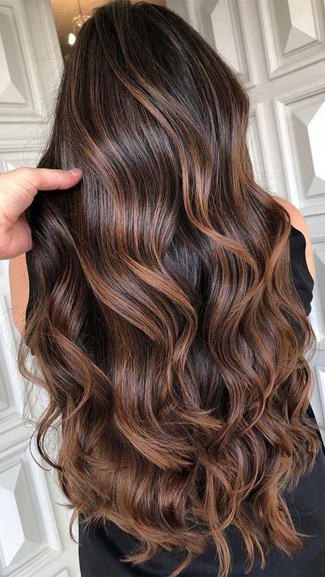 Color Hair Styles, Younger Hair, The Best Hair Color, Rambut Brunette, Trend Ideas, Best Hair Color, Red Balayage, Hair Color Caramel, Brunette Hair With Highlights