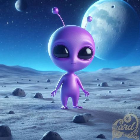 https://card9.com/ai/cute-purple-alien Purple Alien, Alien Girl, Space Toys, Sci Fi, Toys, Purple, On Instagram, Quick Saves, Instagram