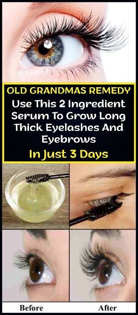 Old Grandmas 2 Ingredient Homemade Remedy To Grow Long Thick Eyelashes And Eyebrows In Just 3 Days Grow Eyelashes Naturally, Grow Longer Thicker Eyelashes, Make Hair Grow Faster, Long Thick Eyelashes, Quick Hair Growth, Moisturizing Routine, Eyelashes And Eyebrows, Diy Serum, Thick Eyelashes