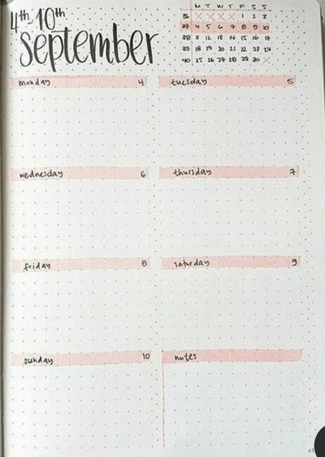 Bullet Journal Layout Ideas, Journal Layout Ideas, Diy Kalender, Bullet Journal Minimalist, Bullet Journal 2020, Bullet Journal Notes, Journal Bullet, Bullet Planner, Bullet Journal Weekly Spread