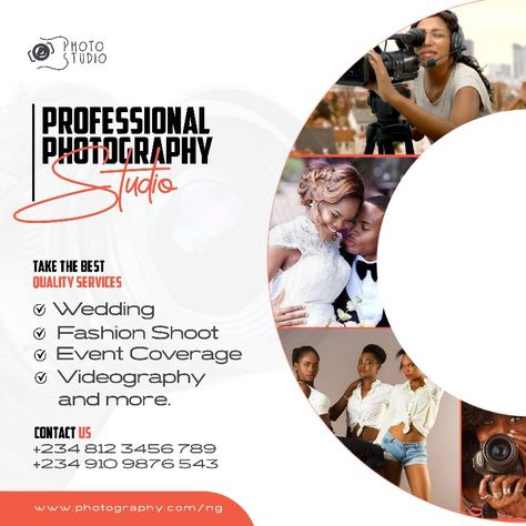 #Photography #Flyer #Design #Studio Photography Studio Flyer Design, Photographer Flyer Design, Photography Flyer Design, Photographer Flyers, Advertising Ideas, Flyer Ideas, Promotional Flyers, Church Graphic Design, Flyer And Poster Design