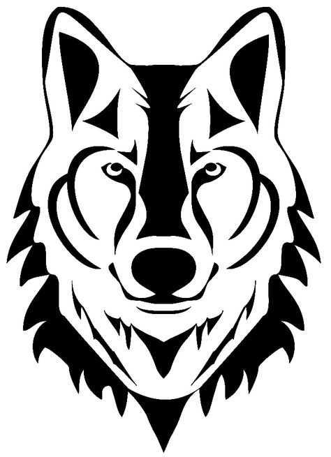 Wolf Head Silhouette, Wolf Stencil, Wolf Silhouette, Head Silhouette, Wolf Images, Wolf Face, Wolf Tattoo Design, Wolf Drawing, Wood Burning Patterns