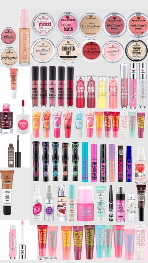 essence make up Essence Make Up, Banana Powder, Makeup Tut, Powder Highlighter, Girly Accessories, Makati, Cute Makeup, Makeup Routine, Glow Up?