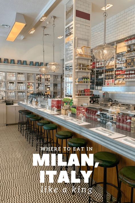 Where to Eat in Milan Italy Best Places To Eat In Milan Italy, Where To Eat Milan, Where To Eat In Milan Italy, What To Eat In Milan, Best Places To Eat In Milan, Milan Italy Restaurants, Shopping In Milan Italy, Best Restaurants In Milan, Milan Restaurant Aesthetic