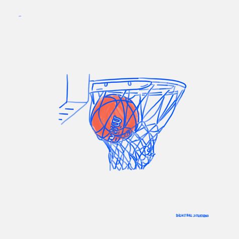 Basketball Situations on Behance Basketball Drawings, Basketball Design, Basketball Art, Sketch Inspiration, Sports Art, Design Inspo, Art Direction, Art Sketches, Small Tattoos