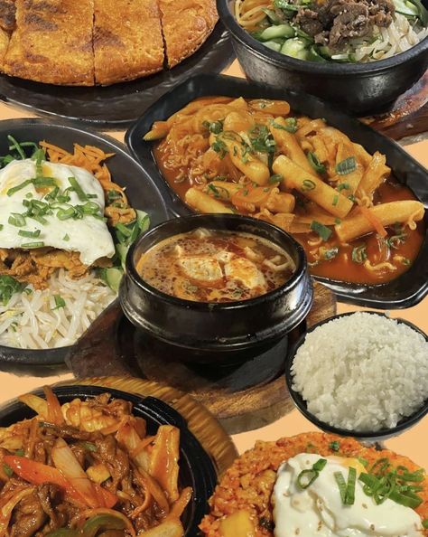 Halal Recipes, Iconic Clothes, Muslim Food, Restaurants London, Aesthetic Foods, Halal Food, Korean Restaurant, Food Street, Korea Travel