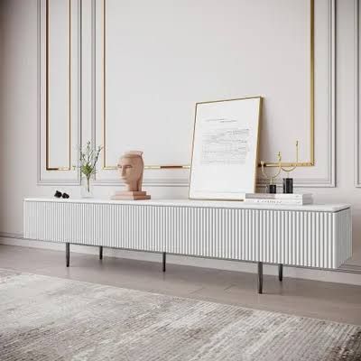 https://encrypted-tbn0.gstatic.com/images?q=tbn:ANd9GcQrN8WlUks4cqN_xom6-XkWZ00pA47q1XsBag&usqp=CAU Black Media Console, Tv Console Modern, Console Table Modern, Tv Stand With Drawers, Farmhouse Living Room Furniture, White Tv Stands, Tv Console Table, White Tv, Tv Unit Design