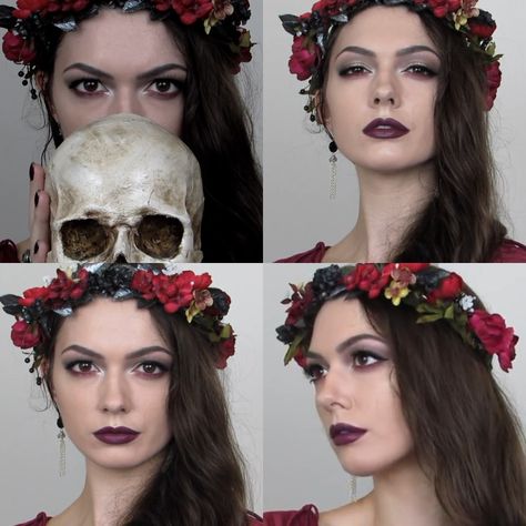 Makeup by brooque Persephone Inspired Makeup, Persephone Makeup, Greek Goddess Makeup, Greek Goddess Persephone, Persephone Greek Mythology, Goddess Persephone, Persephone Greek Goddess, Goddess Makeup, Inspired Makeup