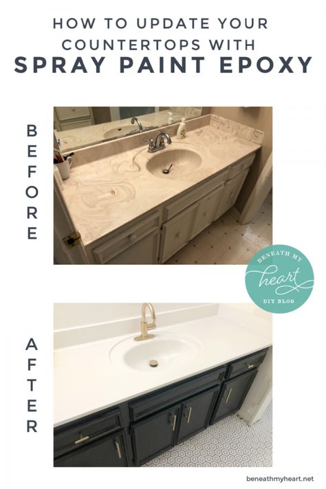 Appliance Epoxy, Diy Bathroom Makeover, Diy Countertops, Bathroom Countertop, Diy Bathroom Remodel, Bathroom Countertops, Upstairs Bathrooms, Diy Home Repair, Home Upgrades