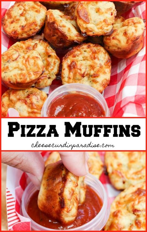 Pizza Muffins Recipe, Cheese Curd, Gluten Free Puff Pastry, Pizza Muffins, Kid Approved Meals, Muffin Tin Recipes, Cheese Curds, Family Favorite Meals, New Family