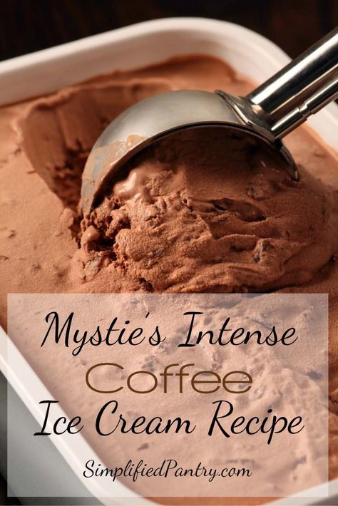 Homemade Coffee Ice Cream Machine, Coffee Ice Cream Recipe For Machine, Homemade Ice Cream Recipes Machine, Ice Cream Easy, Espresso Ice Cream, Coffee Ice Cream Recipe, Ice Cream Recipes Machine, Cuisinart Ice Cream, Gelato Recipe