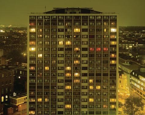 council estate (london, uk) Original Pirate Material, Council Estate, Bloc Party, London Night, Iconic Artwork, Tower Block, Photography Exhibition, London Museums, Architectural Photographers