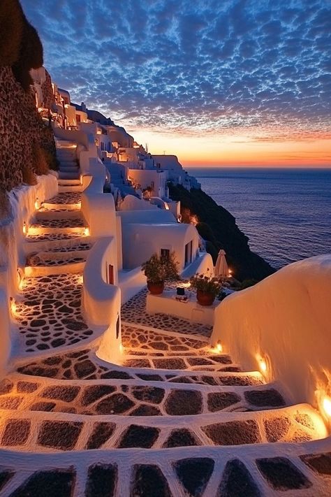 "Dive into summer bliss in Santorini! ☀️🏖️ Enjoy stunning sunsets, crystal-clear waters, and whitewashed charm on this Greek paradise. 🏝️🌅 #SantoriniSummer #GreekIslands #TravelGreece" Summer In Santorini, Greece Destinations, Santorini Sunset, Beautiful Ocean Pictures, Greece Vacation, Ocean Pictures, Honeymoon Travel, Dream Travel Destinations, Dream Holiday