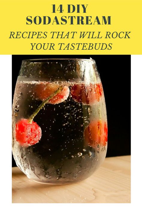 Sodastream Recipes, Sodastream Syrup, Sparkling Water Recipes, Homemade Syrups, Soda Stream Recipes, Soda Syrup, Healthy Soda, Drink Syrups, Homemade Soda