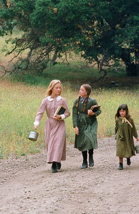 Dress the Part of a Pioneer Girl for Spring: Little House on the Prairie Mary Ingalls, Prairie Aesthetic, Prairie Fashion, Melissa Sue Anderson, Pioneer Girl, Pioneer Dress, Melissa Gilbert, Hansel Y Gretel, Photo Bank