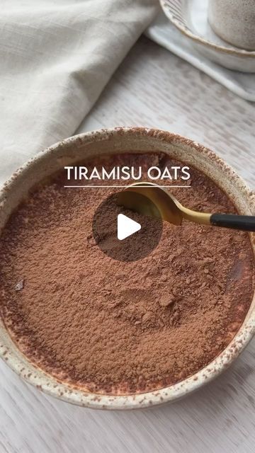 Healthy Recipes on Instagram: "#oatsrecipe Tiramisu oats @hey_renu 

This incredible recipe is from @hey_renu , please go in and follow her fantastic page for more amazing recipes like this one!!🍫😍👩‍🍳

👉🏽Save to make 

This hits the spot! Breakfast oats with your coffee fix. I’m ready for it! Enjoy this as breakfast or an easy dessert.

Ingredients: 
-40g rolled oats
-1tbsp chia seeds
-1tbsp maple syrup (sub for honey)
-50g oatmilk (choose your favorite type of milk)
-1 espresso shot 

Topping:
-3 tbsp protein (optional) yogurt
-2 tbsp date syrup or use maple syrup (sub for honey)
-Cacao powder to cover bowl 

Method:
-In a bowl mix all the ingredients together and sit well. Check consistency and see if you need to add more milk.
-Cover and refrigerate, you can keep this over night o Tiramisu Oats, Bowl Method, Breakfast Oats, Date Syrup, Oats Breakfast, Espresso Shot, Over Night, Dessert Ingredients, Incredible Recipes