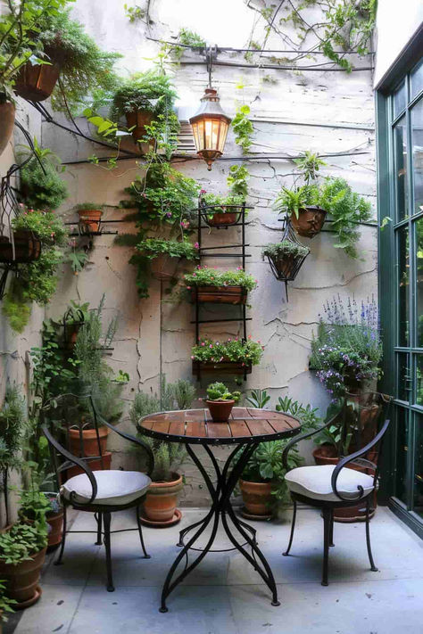 29 Small Patio Ideas to Maximize Your Outdoor Space Outdoor Patio Ideas On A Budget Diy, Private Courtyard Ideas, Small Patio Apartment Ideas, Small Interior Garden, Garden Courtyard Ideas, Backyard Sitting Area Ideas, Small Outdoor Sitting Area, Patio Area Ideas, Small Garden Area Ideas