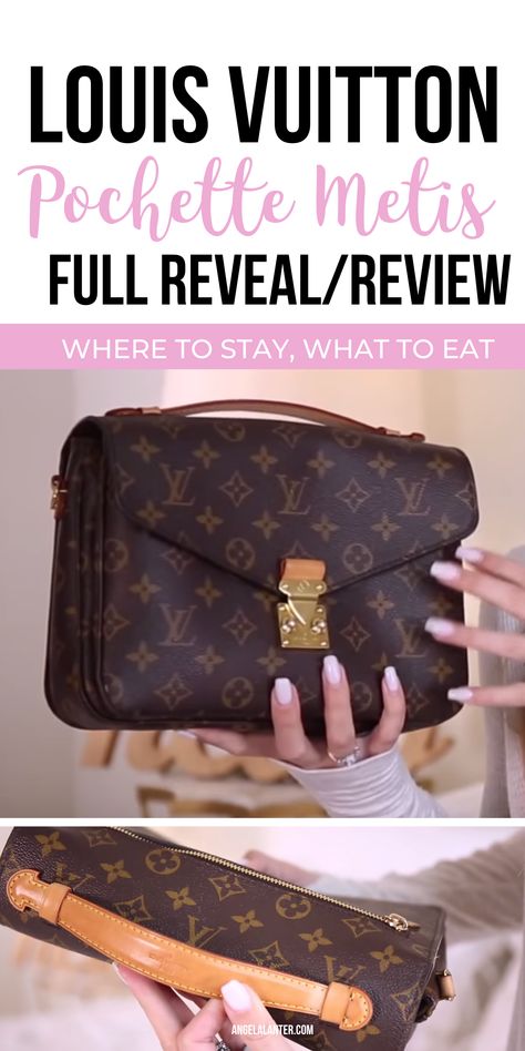 One of my favorite Louis Vuitton crossbody handbag. This is the Pochette Metis, Angela Lanter's Full Reveal and Review, and What's in my Bag. #LouisVuitton #Crossbodyhandbag #PochetteMetis #LV #Monogram Lv Crossbody Bag, Angela Lanter, Louis Vuitton Metis, What's In My Bag, Louis Vuitton Crossbody Bag, Louis Vuitton Pochette Metis, Louis Vuitton Crossbody, Handbag Outfit, In My Bag