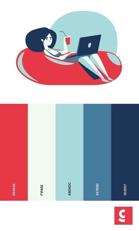 Catchy Color Palette, Color Contrast Design, Contrasting Color Palette, Contrasting Colors Palette, Color Palettes With Red, Medical Color Palette, Contrast Colour Palette, Two Color Palette, Red Color Palettes